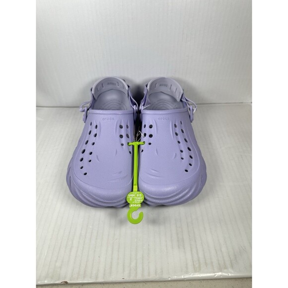 m10/w12 Crocs Echo Clog Mystic Purple Unisex Slip On Casual Sandal 207937-5BN - Picture 2 of 7
